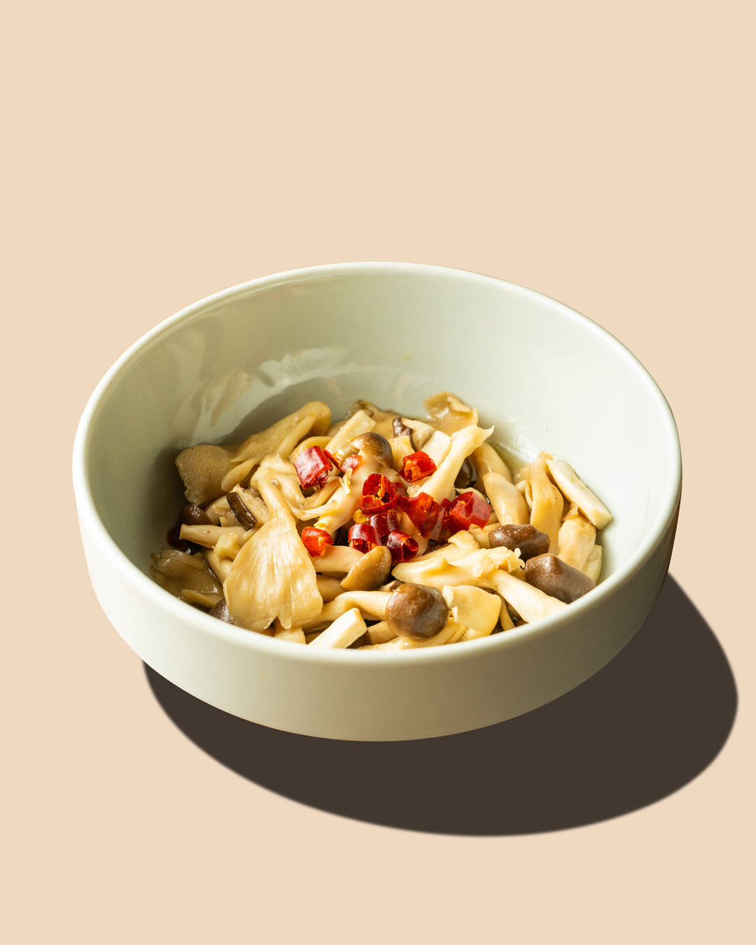 きのこのペペロンチーノ