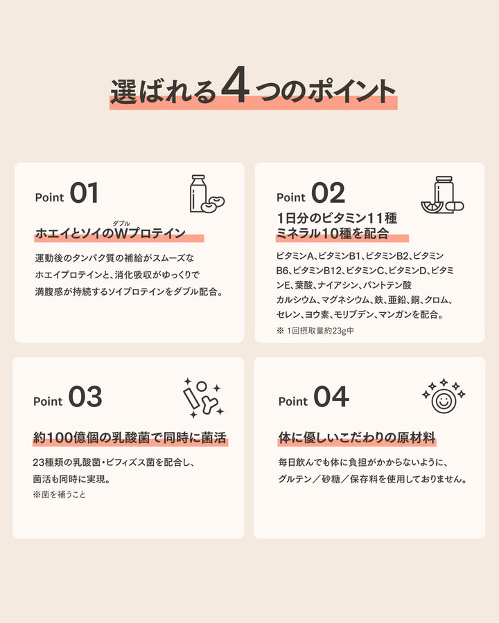 プロテイン個包装 3個セット