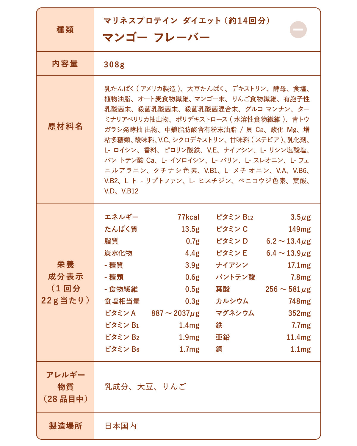 プロテイン お試し約14回分